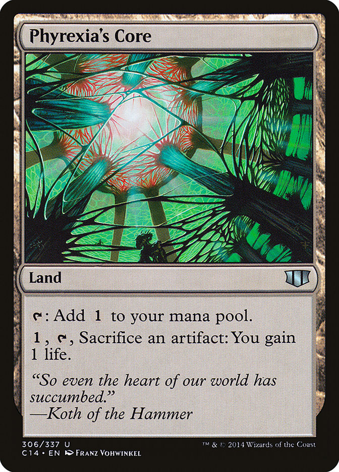 Phyrexia's Core [Commander 2014] 