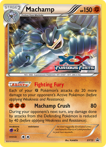 Machamp (XY13) [XY: Black Star Promos] 