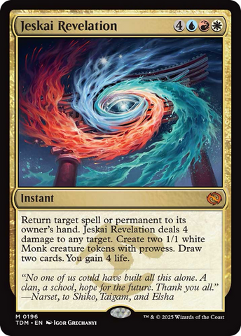Jeskai Revelation [Tarkir: Dragonstorm] 