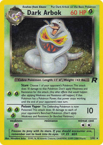 Dark Arbok (2/82) [Team Rocket Unlimited] 
