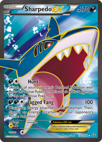 Sharpedo EX (152/160) [XY: Primal Clash] 