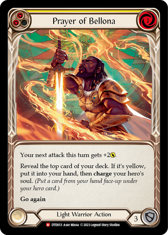 Prayer of Bellona [DTD053] (Dusk Till Dawn) Rainbow Foil 