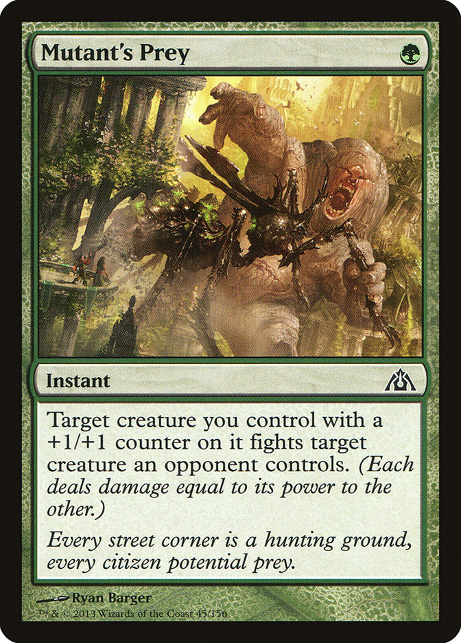 Mutant's Prey [Dragon's Maze] 