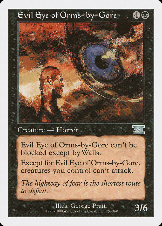 Evil Eye of Orms-by-Gore [Classic Sixth Edition] 