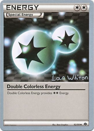 Double Colorless Energy (92/99) (American Gothic - Ian Whiton) [World Championships 2013] 