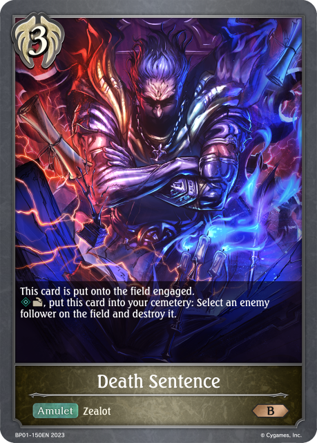 Death Sentence (BP01-150EN) [Advent of Genesis]