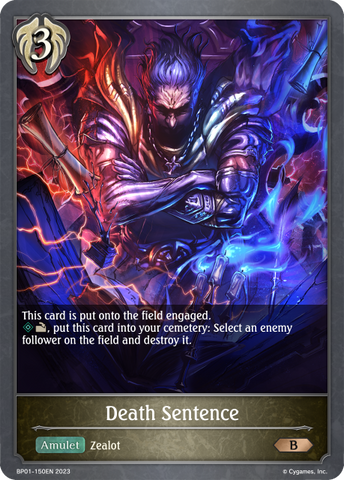 Death Sentence (BP01-150EN) [Advent of Genesis] 