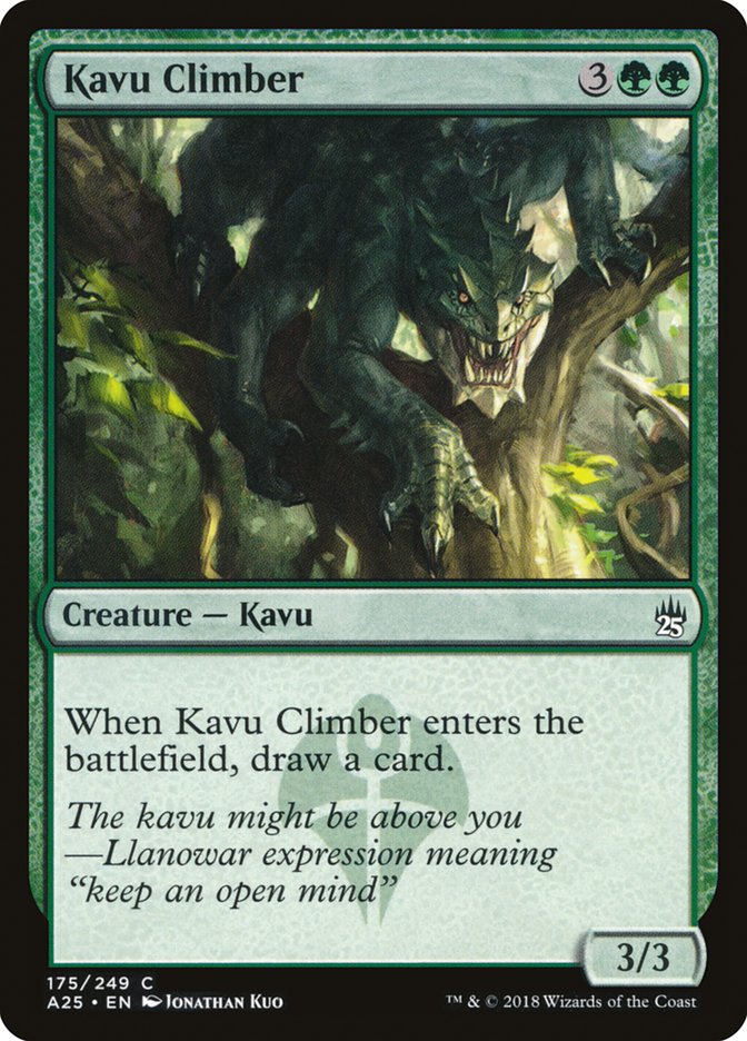 Kavu Climber [Masters 25] 