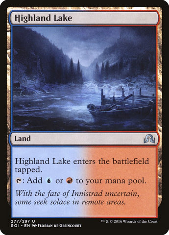 Highland Lake [Shadows over Innistrad] 
