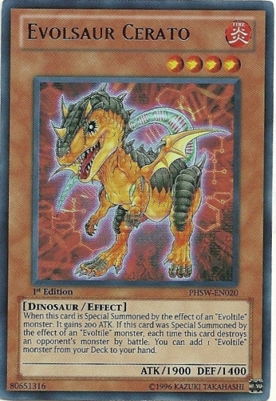 Evolsaur Cerato [PHSW-EN020] Ultra Rare 