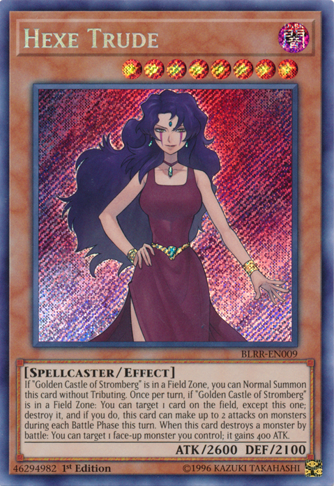 Hexe Trude [BLRR-EN009] Secret Rare 