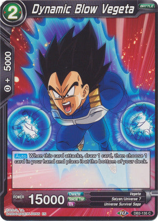 Dynamic Blow Vegeta (DB2-135) [Divine Multiverse] 