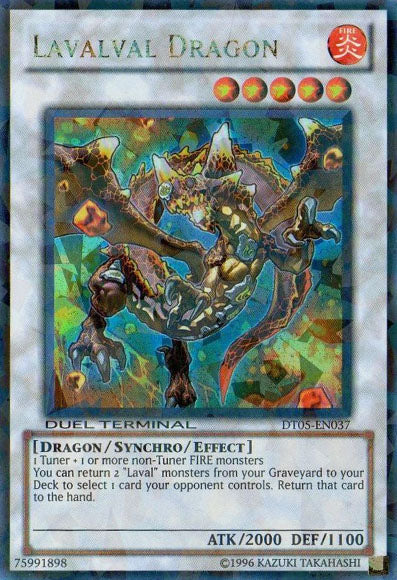 Lavalval Dragon [DT05-EN037] Ultra Rare 