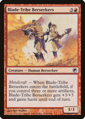 Blade-Tribe Berserkers [Scars of Mirrodin] 