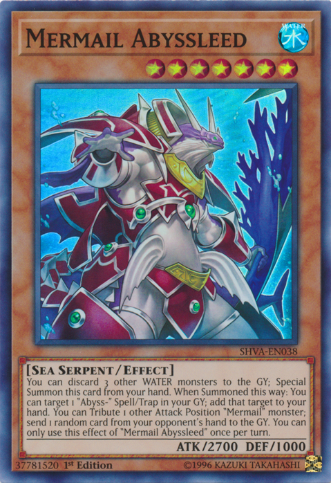 Mermail Abyssleed [SHVA-EN038] Super Rare 