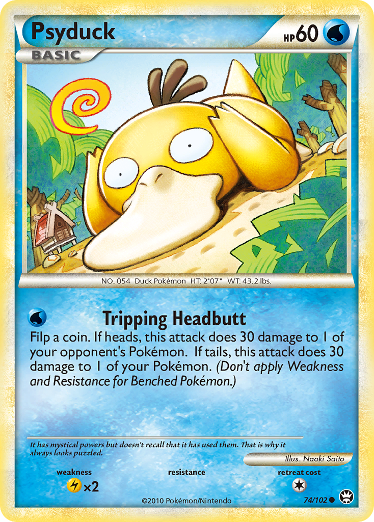 Psyduck (74/102) [HeartGold &amp; SoulSilver: Triumphant] 