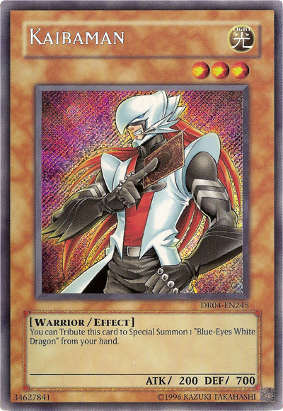 Kaibaman [DR04-EN245] Secret Rare 