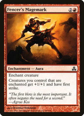 Fencer's Magemark [Guildpact] 
