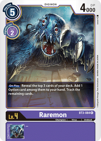 Raremon [BT3-084] [Release Special Booster Ver.1.0] 