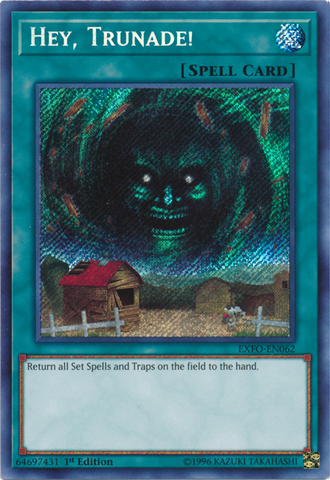Hey, Trunade! [EXFO-EN062] Secret Rare 