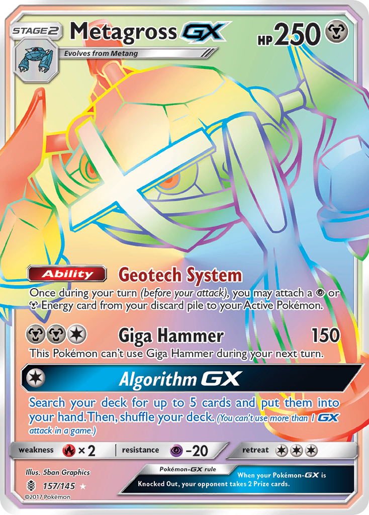 Metagross GX (157/145) [Sun &amp; Moon: Guardians Rising] 