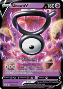 Unown V (SWSH300) [Sword &amp; Shield: Black Star Promos] 