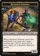 Resilient Khenra Token [Hour of Devastation Tokens] 