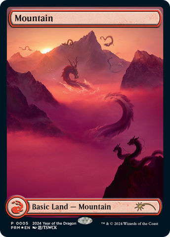 Mountain (Year of the Dragon 2024) [Standard Showdown Promos] 