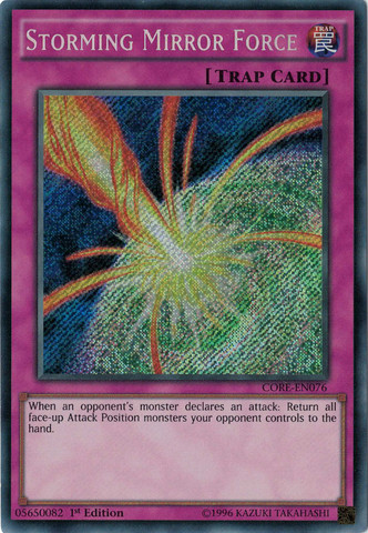 Storming Mirror Force [CORE-EN076] Secret Rare 