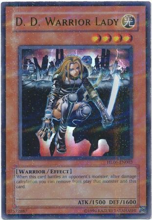 DD Warrior Lady [HL06-EN003] Ultra Rare 
