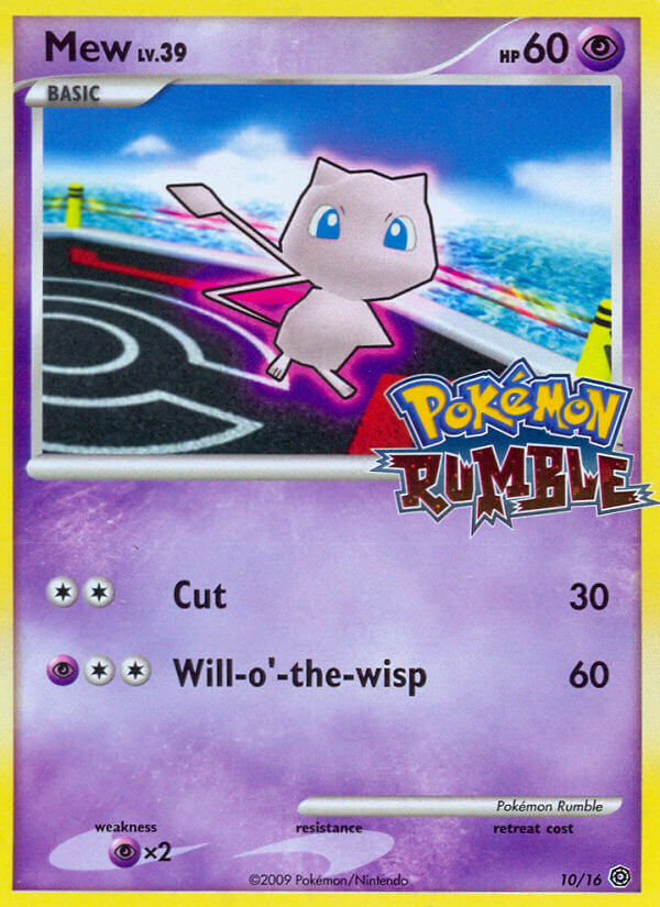 Mew (10/16) [Pokémon Rumble] 
