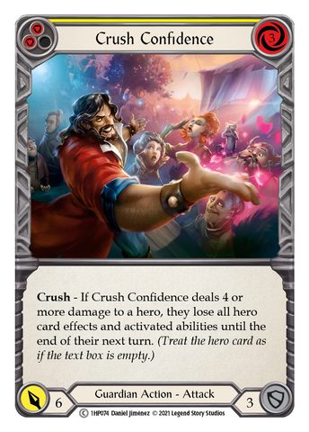 Crush Confidence (Yellow) [1HP074] (History Pack 1) 