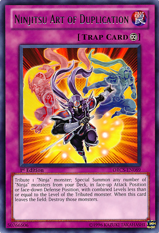 Ninjitsu Art of Duplication [ORCS-EN089] Rare 