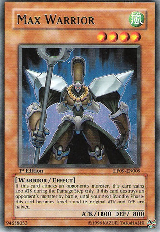 Max Warrior [DP09-EN009] Rare 