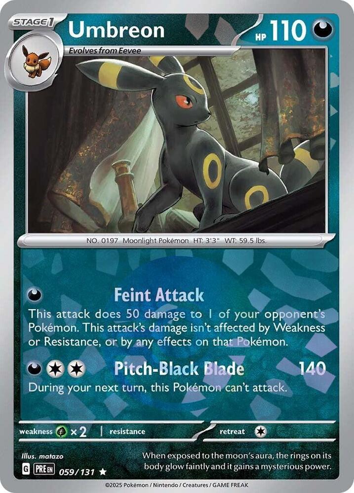 Umbreon (059/131) (Poke Ball Pattern) [Scarlet &amp; Violet: Prismatic Evolutions] 