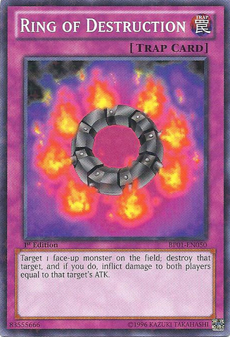 Ring of Destruction [BP01-EN050] Rare 