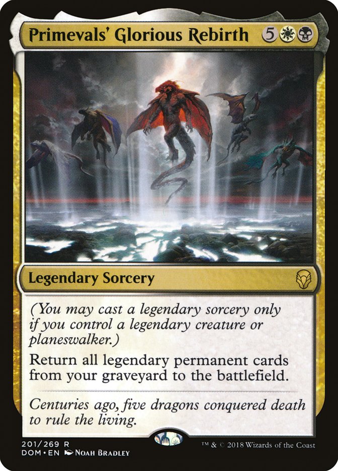 Primevals' Glorious Rebirth [Dominaria] 