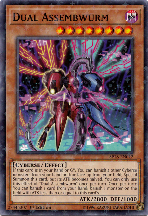 Dual Assembwurm [SP18-EN012] Starfoil Rare 