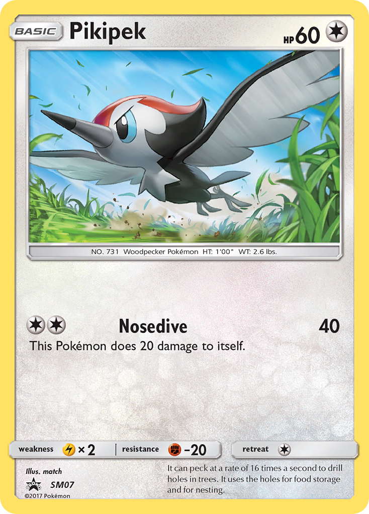 Pikipek (SM07) [Sun &amp; Moon: Black Star Promos] 