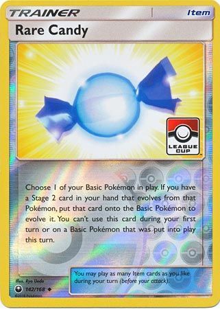 Rare Candy (142/168) (League Promo) [Sun &amp; Moon: Celestial Storm] 