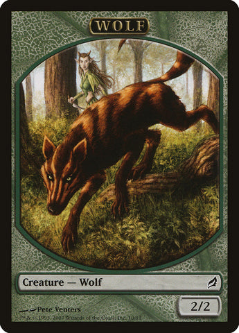 Wolf Token [Lorwyn Tokens] 