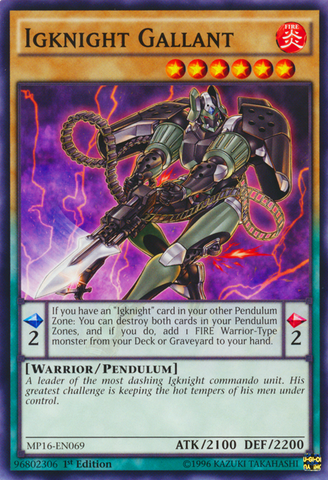 Igknight Gallant [MP16-EN069] Common 