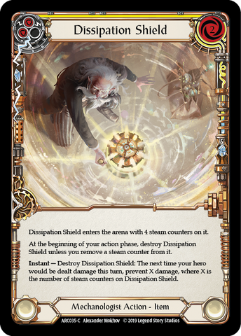 Dissipation Shield [ARC035-C] (Arcane Rising) 1st Edition Normal 