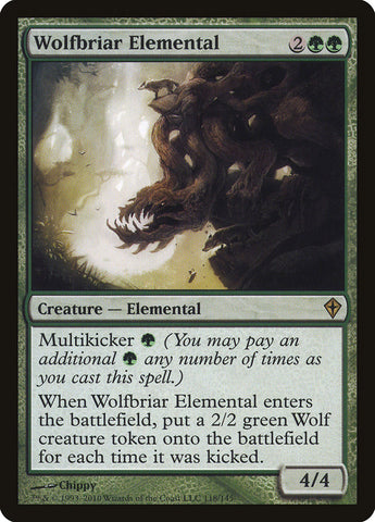 Wolfbriar Elemental [Worldwake] 
