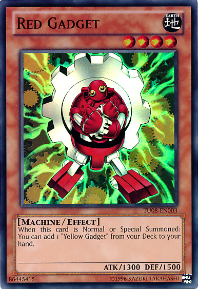 Red Gadget [TU08-EN003] Super Rare 