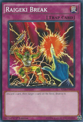 Raigeki Station [YS16-EN035] Common 