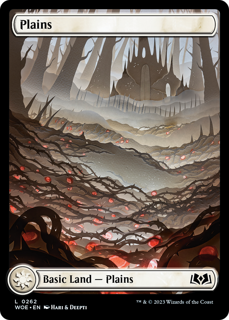 Plains (262) (Full-Art) [Wilds of Eldraine] 