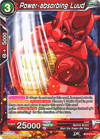 Power-absorbing Luud (BT3-016) [Cross Worlds] 