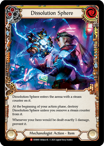 Dissolution Sphere [EVR069] (Everfest) 1st Edition Rainbow Foil 