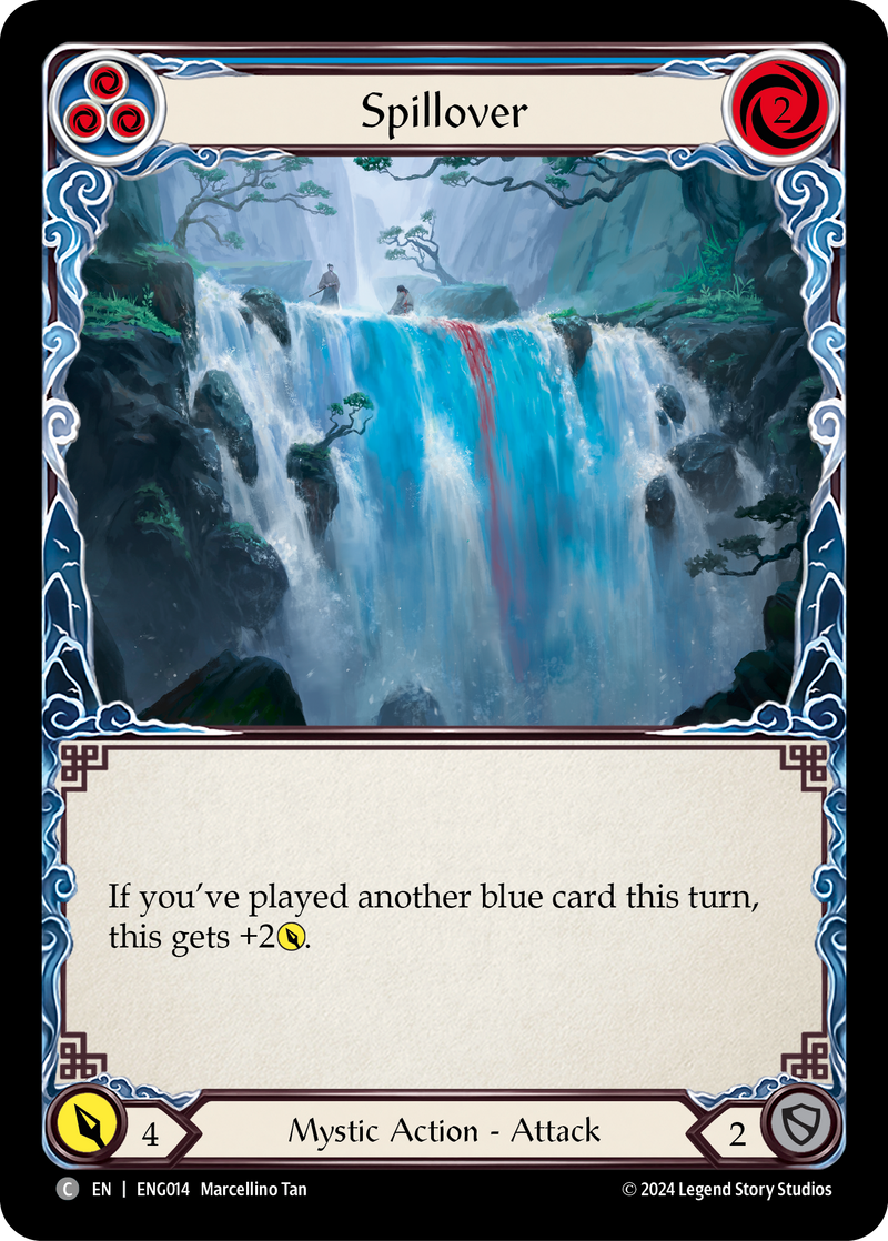Spillover [ENG014] (Part of the Mistveil Enigma Blitz Deck) 